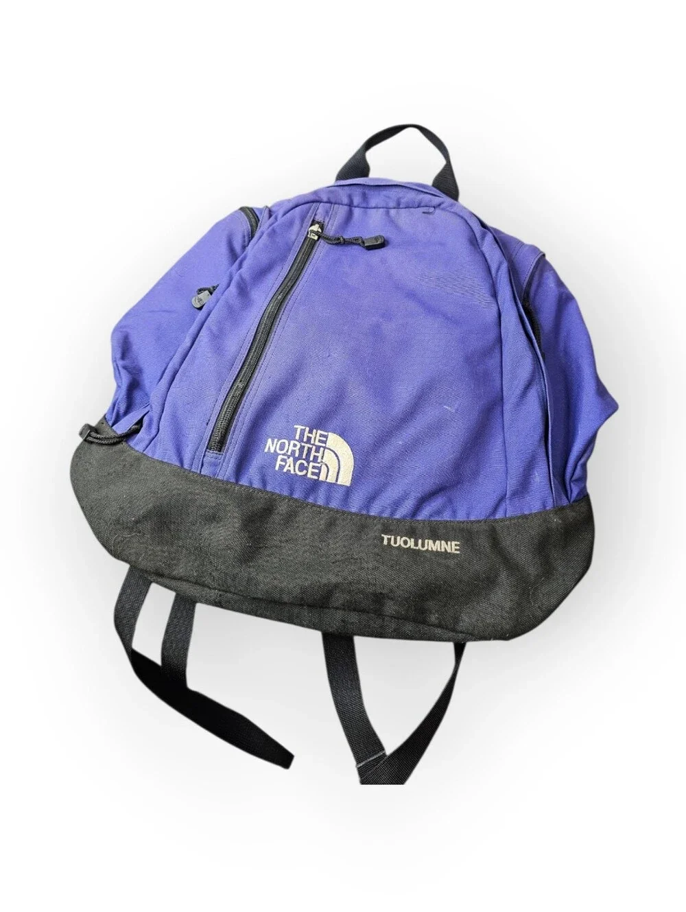 The North Face Tuolumne Backpack Purple Black Hiking Daypack Bookbag